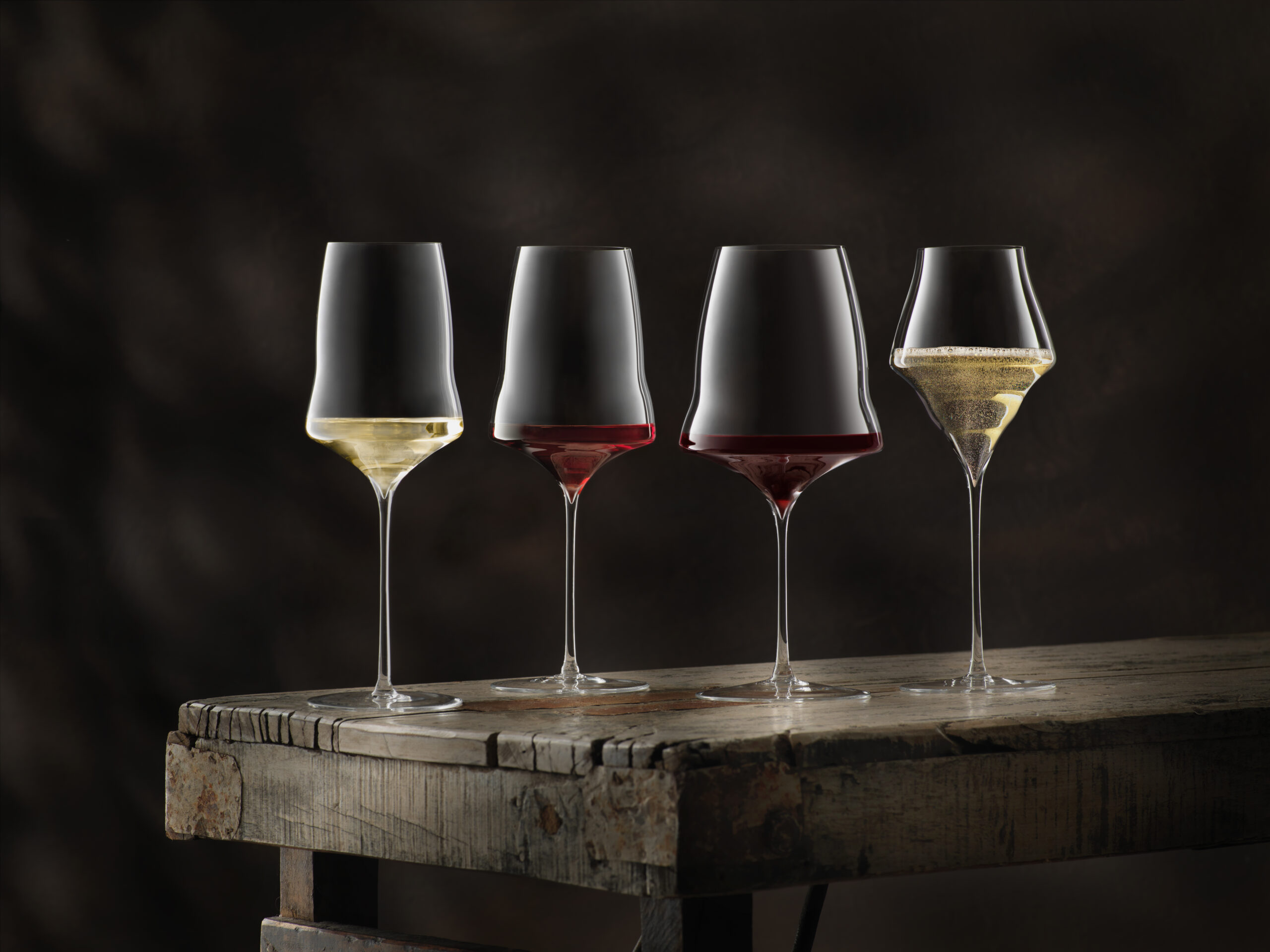 La collection des verres à vin Josephinenhütte. Photo : Josephinenhütte